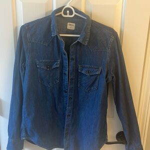 Gap western denim shirt